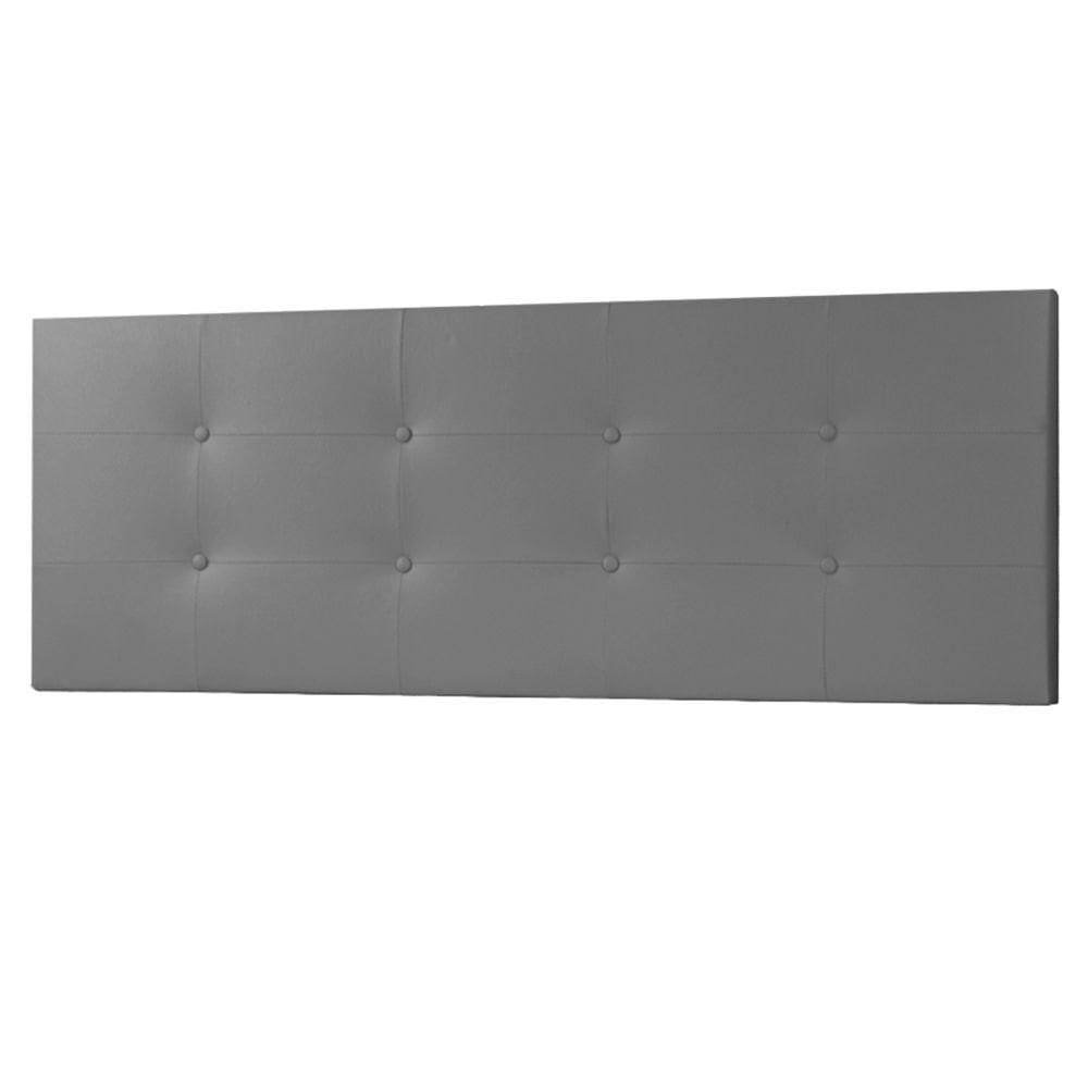 Cabeceira Painel Casal 1,40m Berlim Corano Cinza