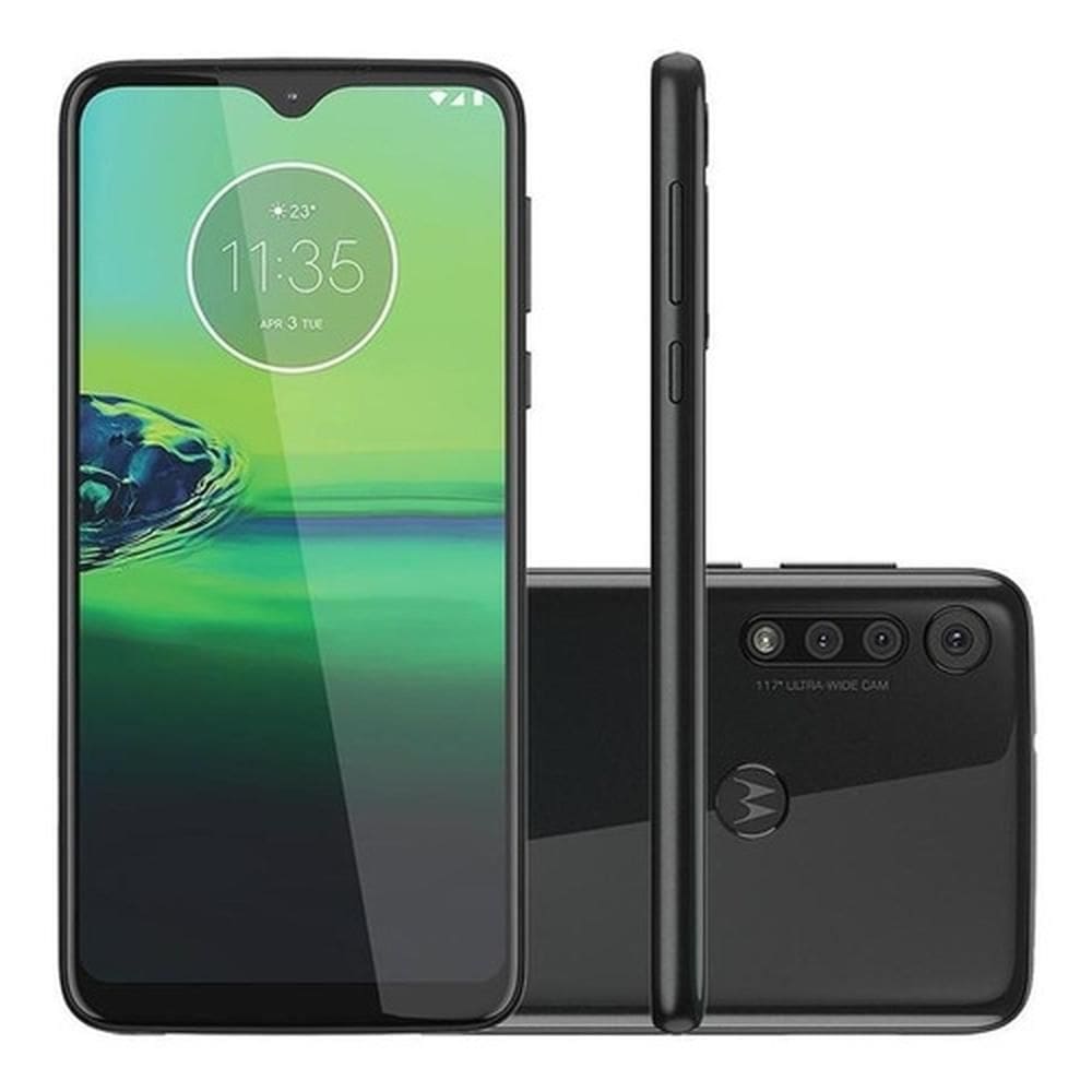 Usado: Motorola G8 Play 32 GB Preto - Muito Bom