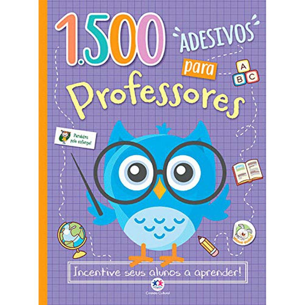 1500 Adesivos Para Professores