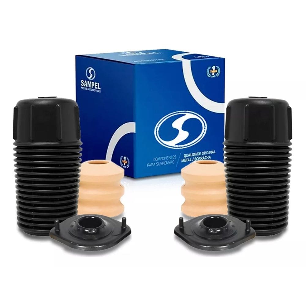Kit Coxim Batente Coifa Dianteiro Celta Corsa Prisma Sampel