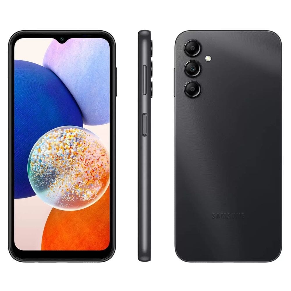 Usado: Samsung A14 128 GB Preto - Muito Bom