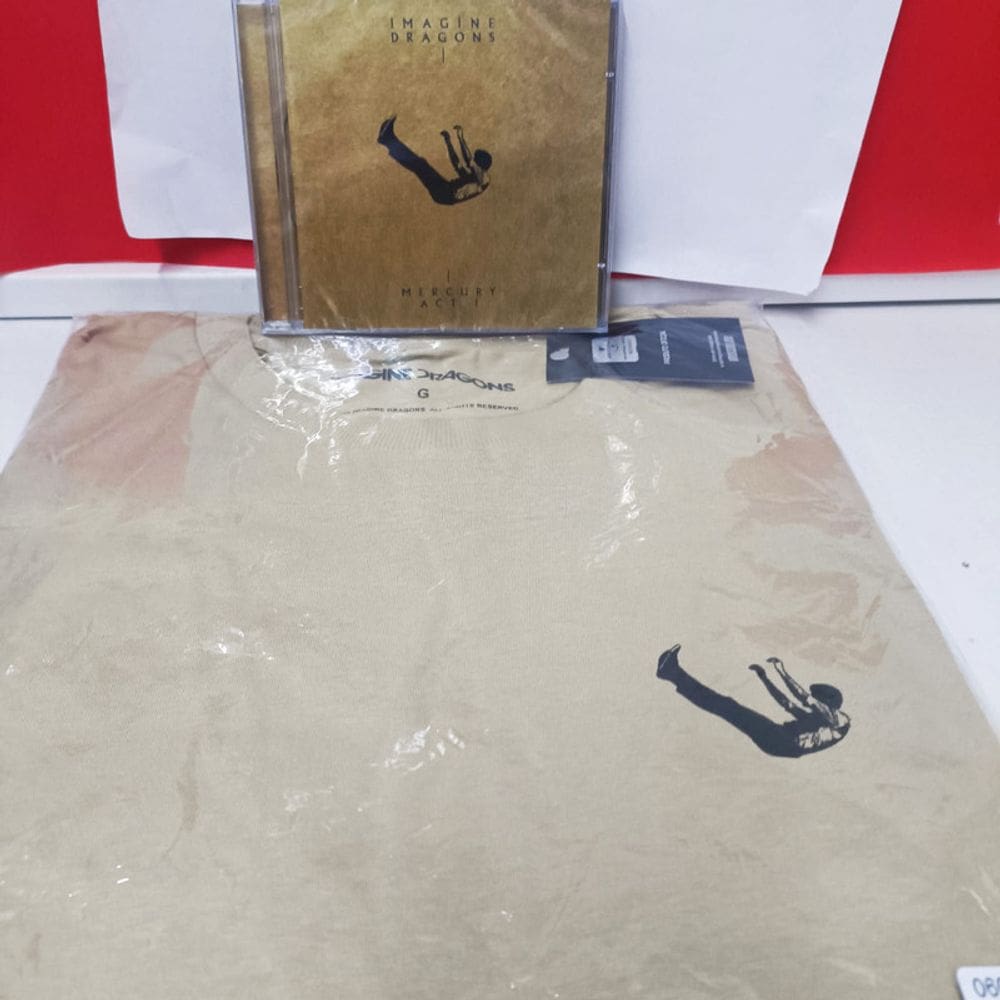 CD Imagine Dragons – Mercury: Act I CD/Camiseta Kit Camiseta