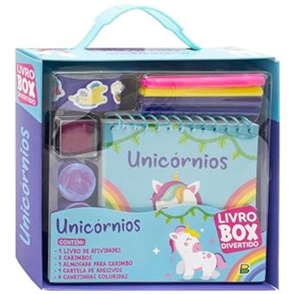Livro-box divertido! - Unicórnios