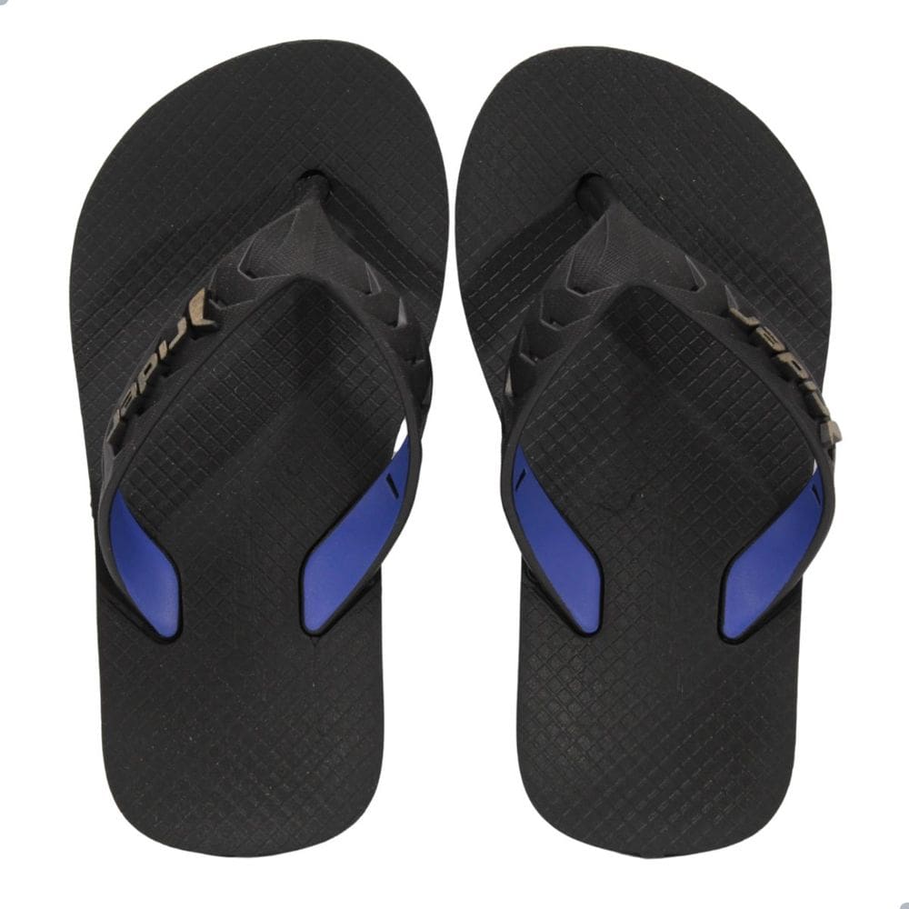 Chinelo Infantil Rider Street Duo Preto/Azul