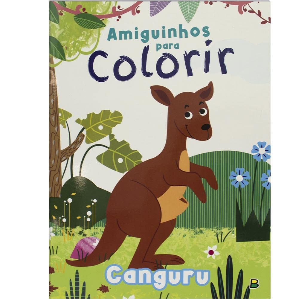 Amiguinhos Para Colorir - Canguru