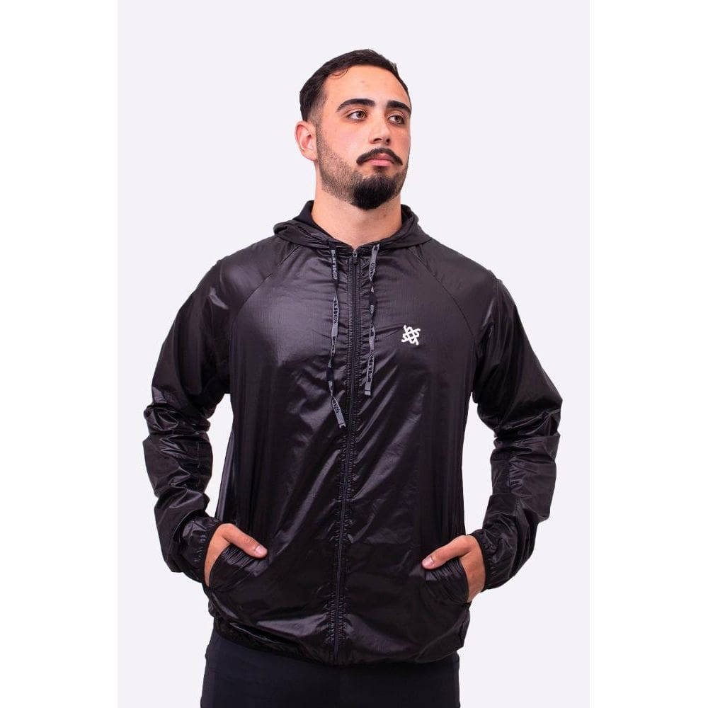Jaqueta Corta VentoHUPI Masculina Preto