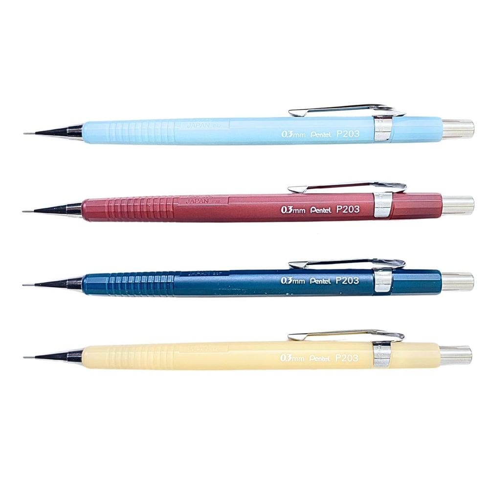 Kit Lapiseira Sharp Cores Tradicionais Japonesas Pentel