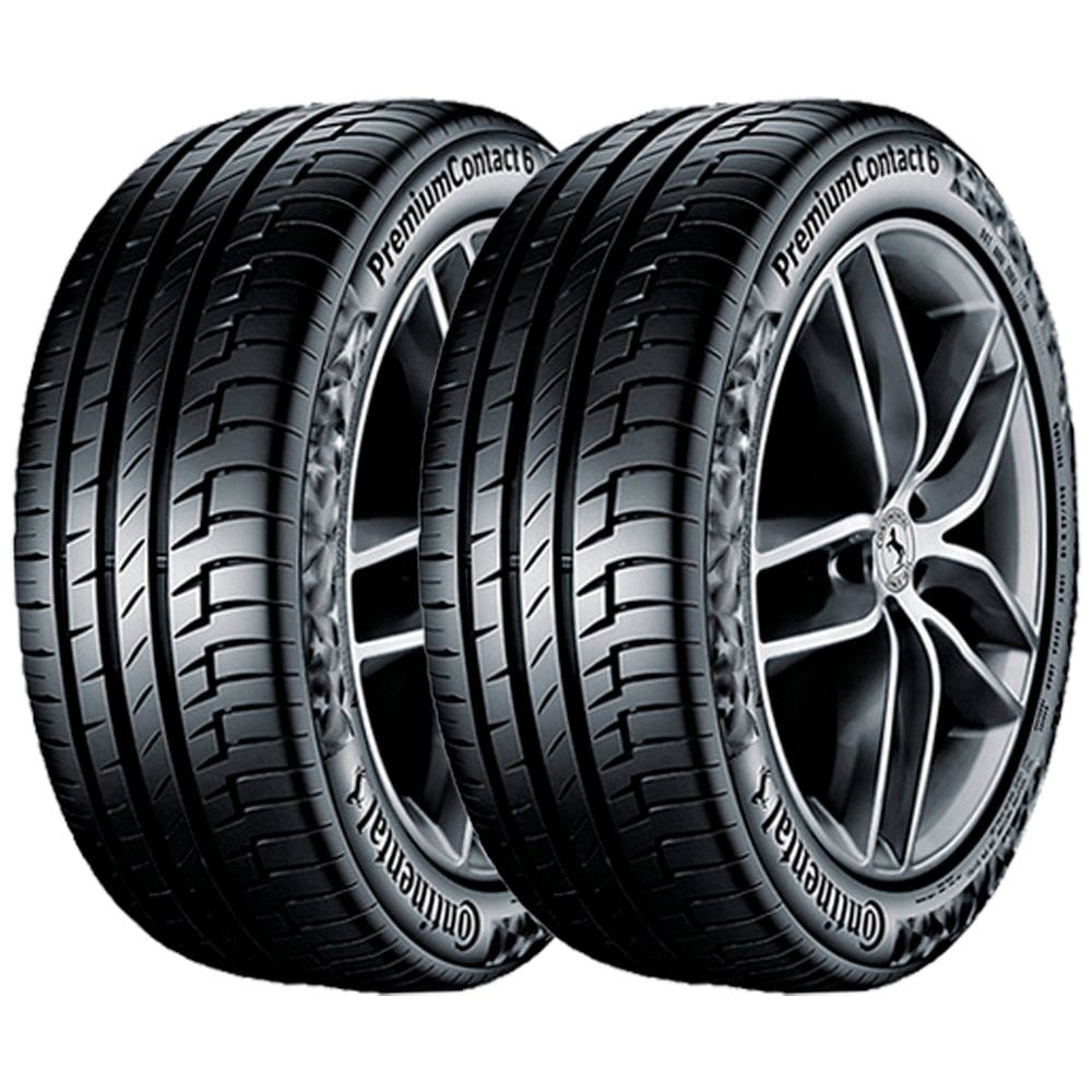 Jogo 2 Pneus Continental Aro 19 PremiumContact 6 VOL 235/45R19 99V XL
