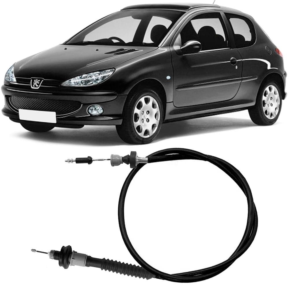 Cabo Embreagem 206 1.0 2001 a 2004 1036 mm Tuba 27213