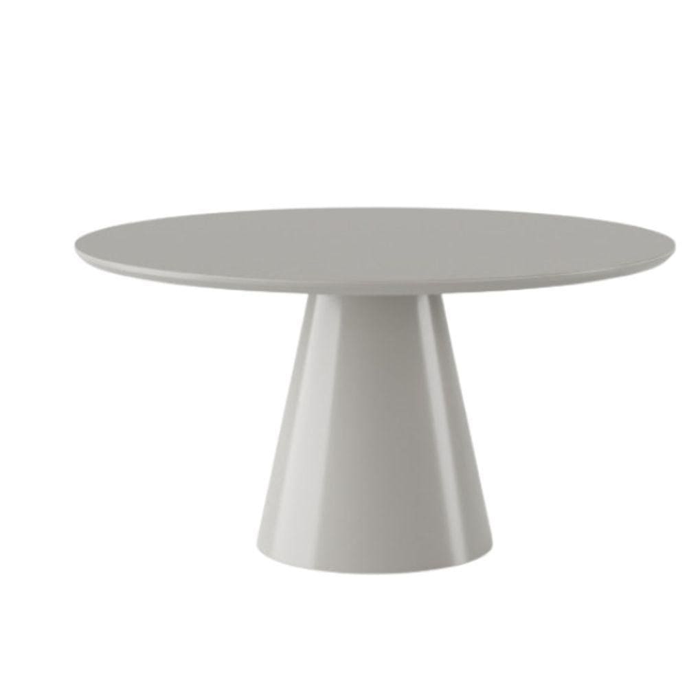 Mesa De Jantar Cone Redonda 120 Cm Laca Fendi