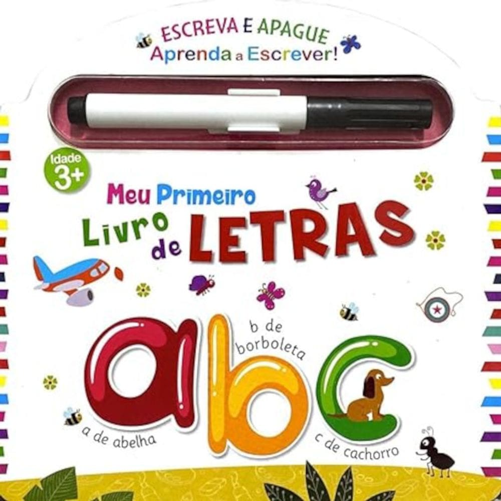 Escreva e apague - Meu primeiro livro de letras