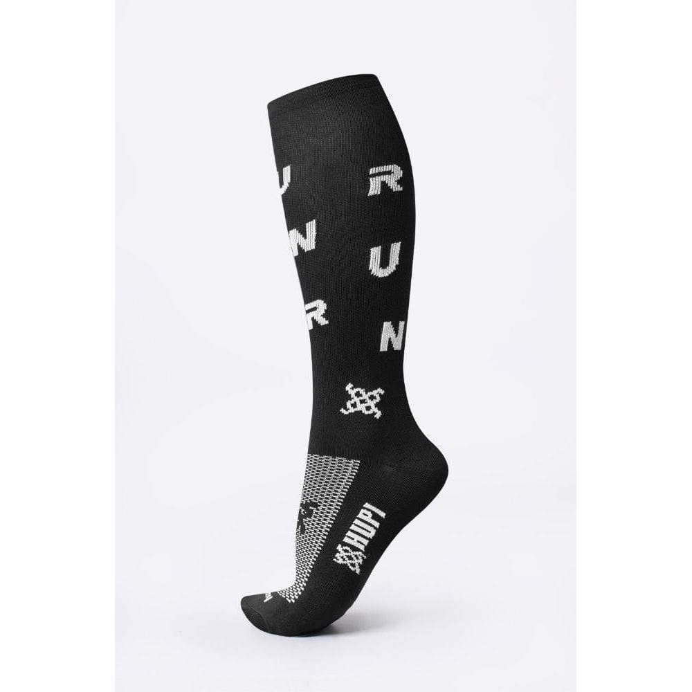 Meia Hupi Run Sprint Preto Longa