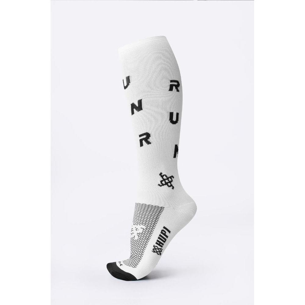 Meia Hupi Run Sprint Branco Longa