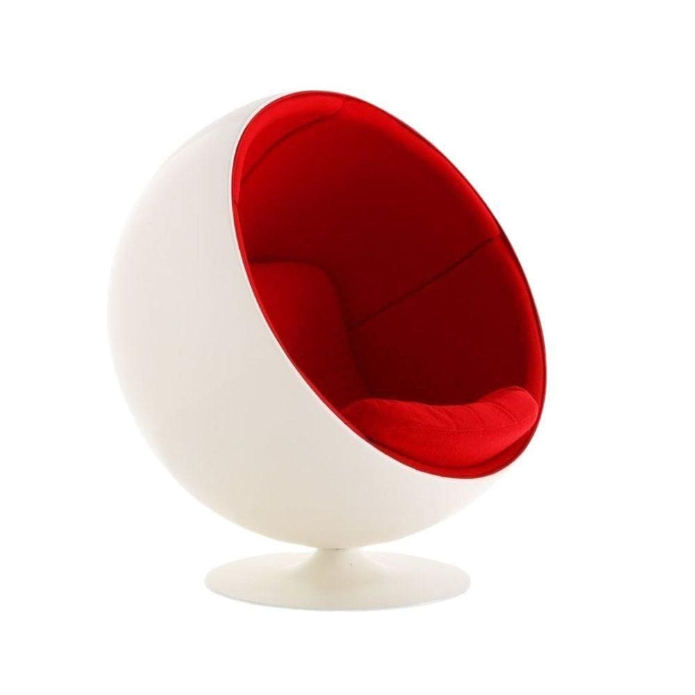 Poltrona Ball Chair Vermelha