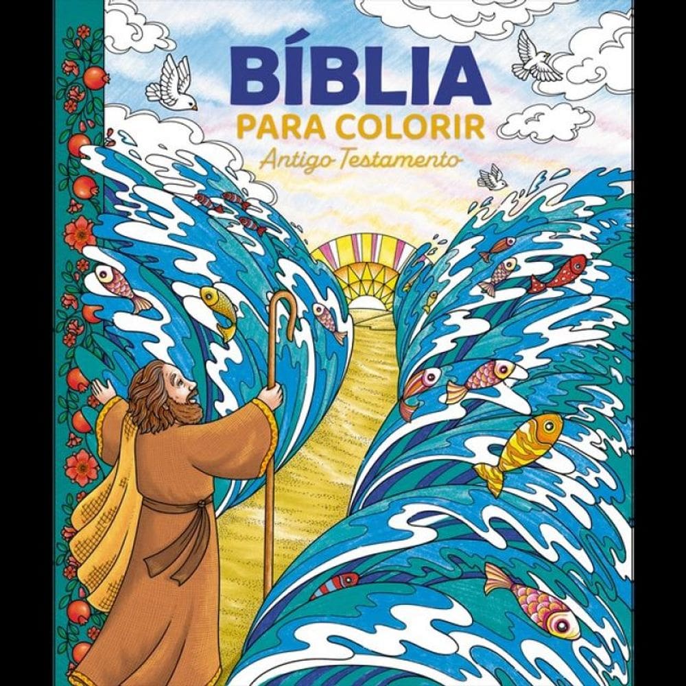 Bíblia Para Colorir - Antigo Testamento - Vol. 1