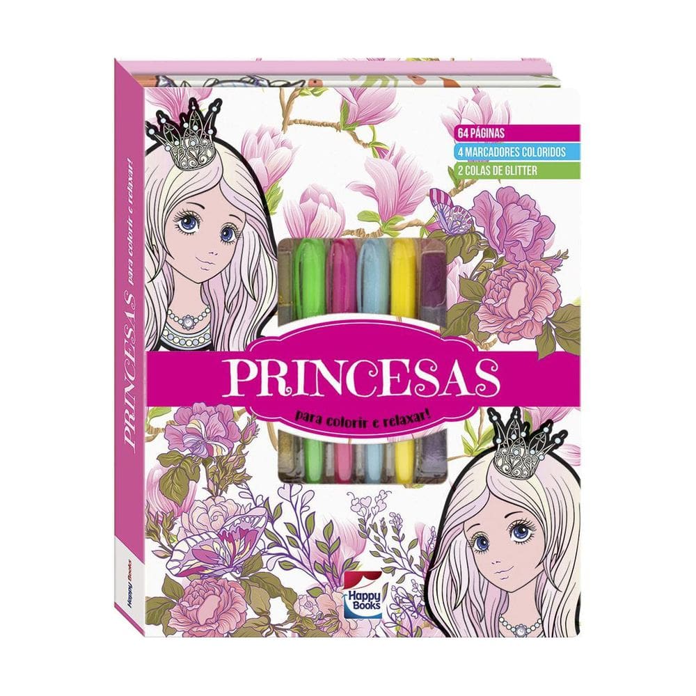 Meu Superkit Brilhante De Arteterapia! - Princesas