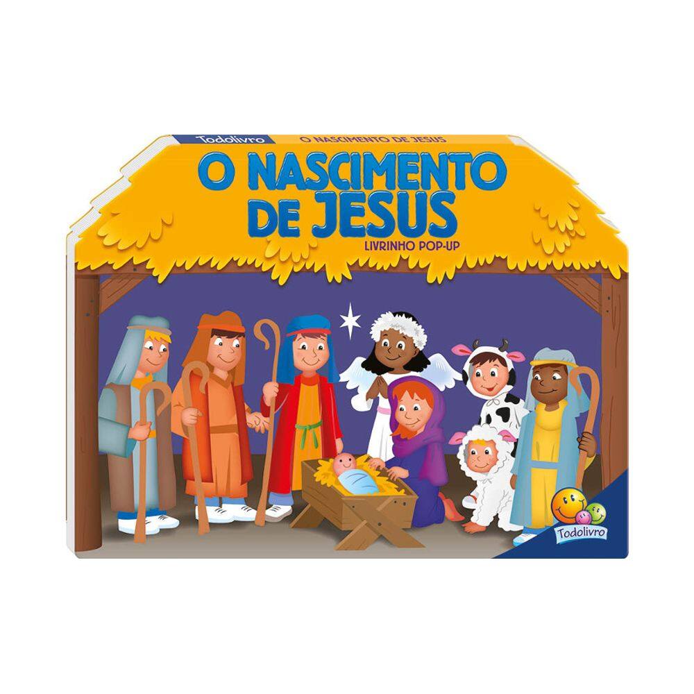 Livro Pop-Up - O Nascimento De Jesus