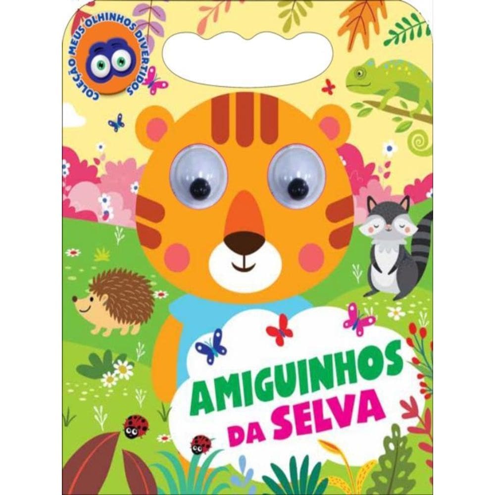 Coleção Meus Olhinhos Divertidos - Amiguinhos Da Selva