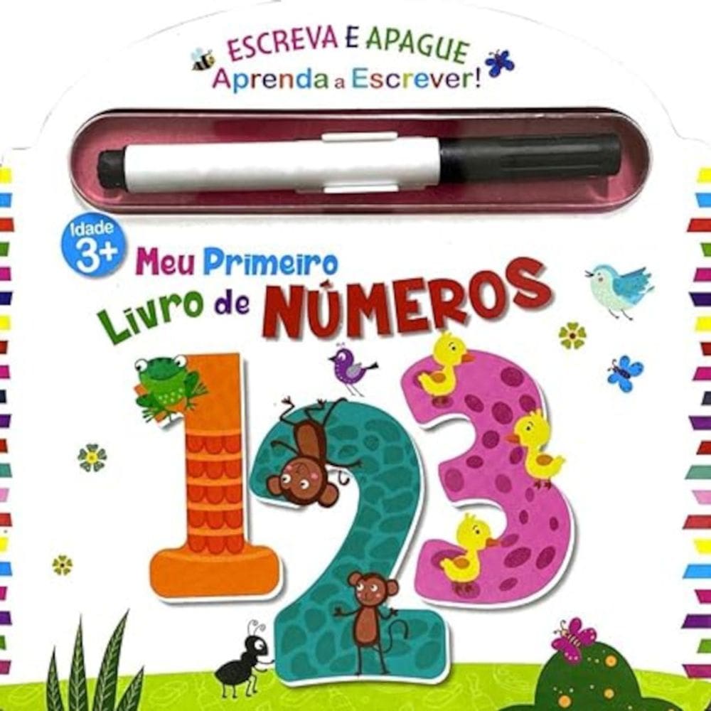 Escreva e apague - Meu primeiro livro de números