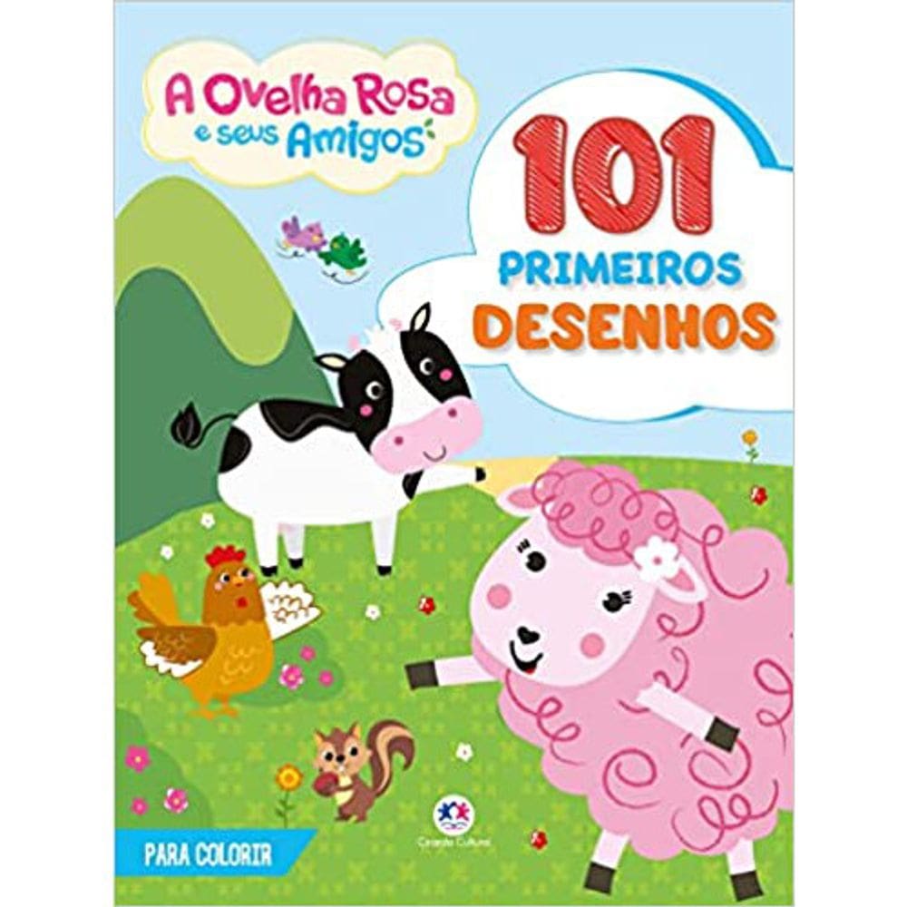 101 Primeiros Desenhos - A Ovelha Rosa E Seus Amigos