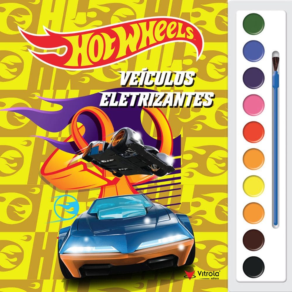 Aquarela - Hot Wheels: Veiculos Eletrizantes