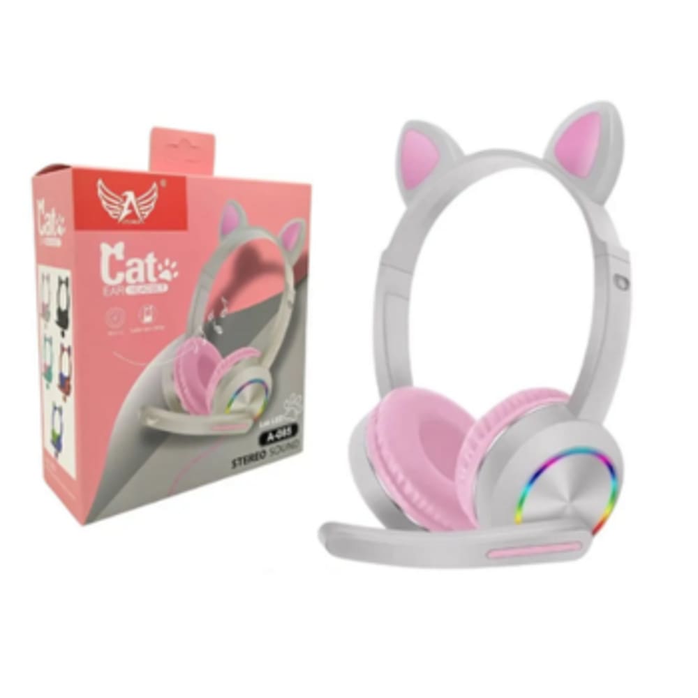 Fone Estéreo Cat Ear Headset A-085 Estilo, Som e Qualidade