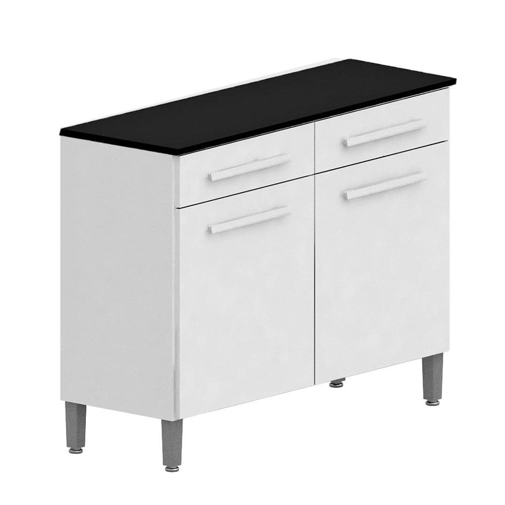 Balcão  De Cozinha 2 Portas 2gav 1,05m