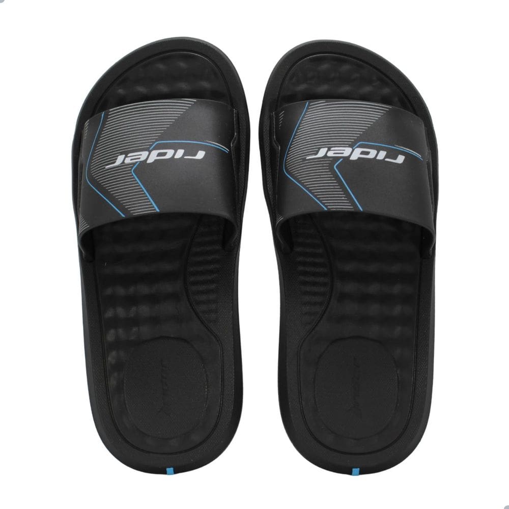 Chinelo Masculino Slide Rider Step Preto