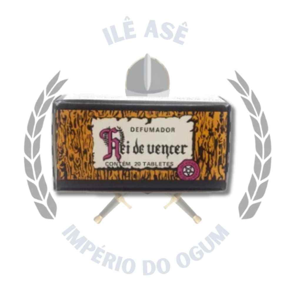 Defumador Tablete - Cx 20 Uni - Hei De Vencer