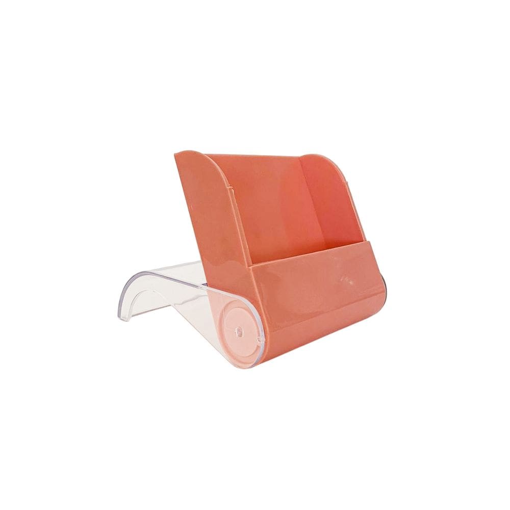 Suporte Organizador Porta Guardanapo De Mesa Balcão Cozinha Restaurantes Design Transparente