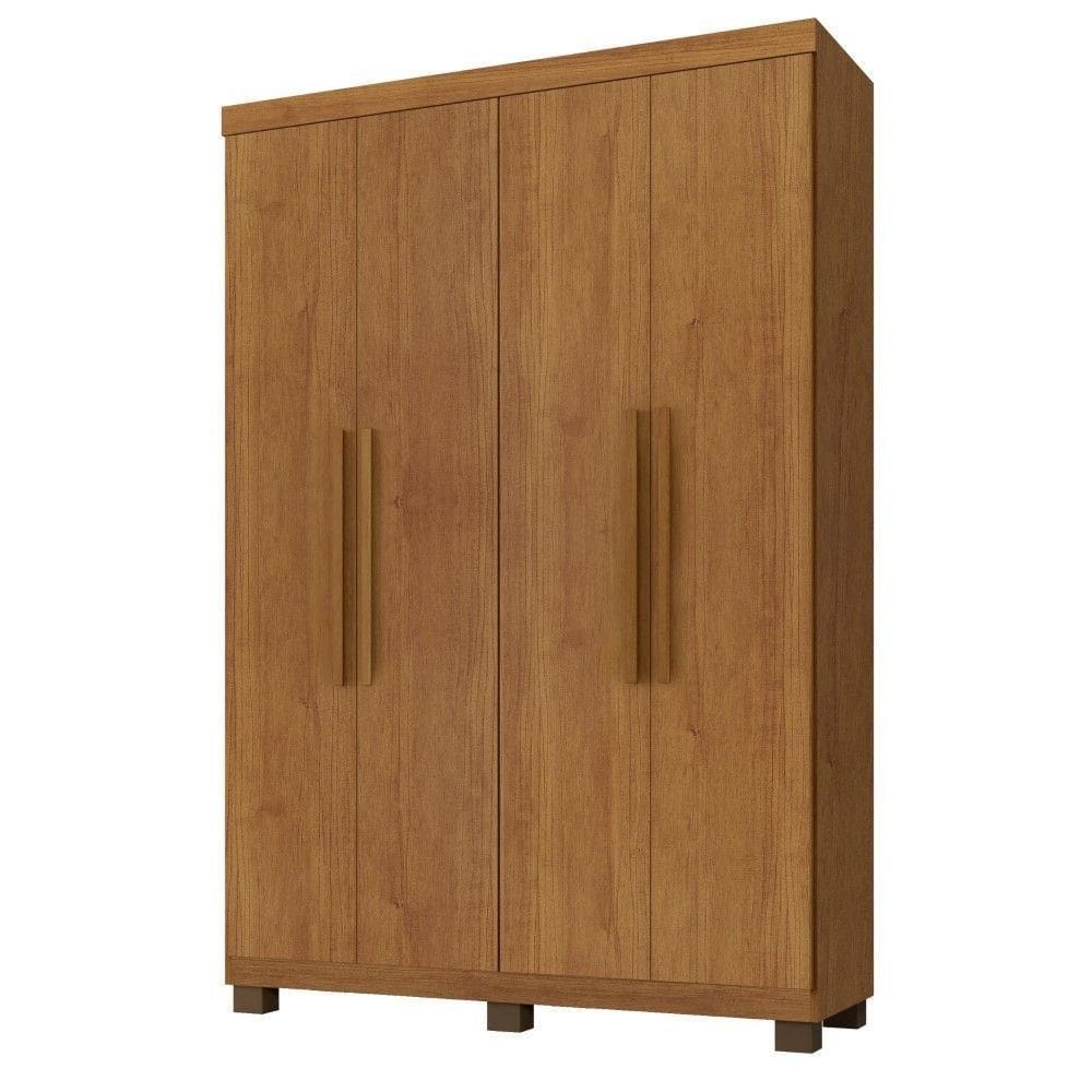 Guarda Roupa Milão 4 Portas 3 Gavetas Em Mdp Benetil Móveis Cinamomo