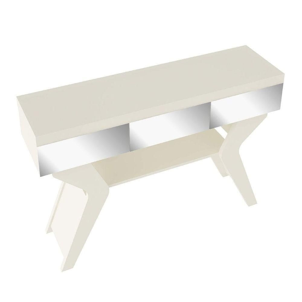 Aparador Buffet Houston Com Espelhos Off White