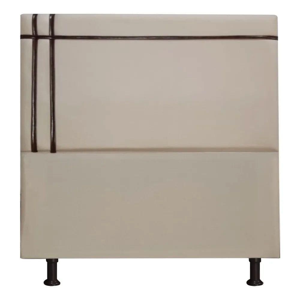 Cabeceira Royal 195cm Linho Fita Shop Das Cabeceiras Capuccino
