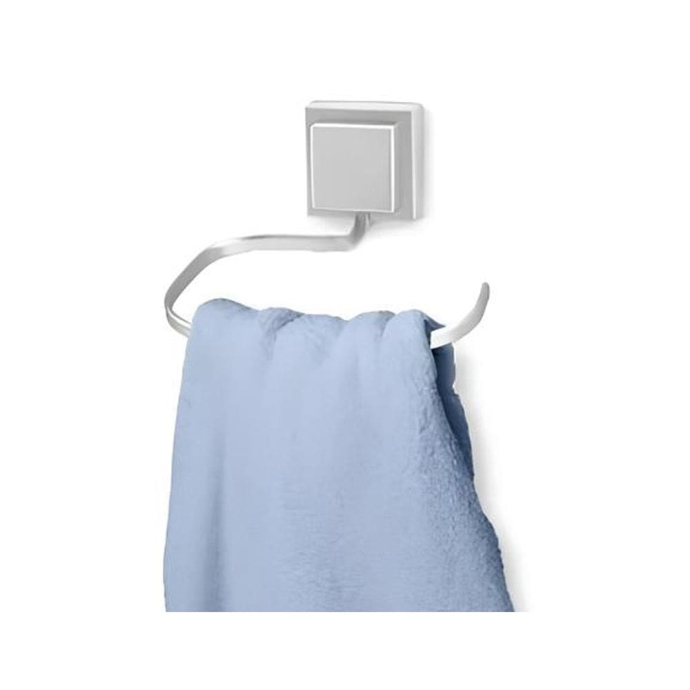 Porta Toalha de Rosto Adesivo Dupla Face 3M Cromado - 1325  Arthi