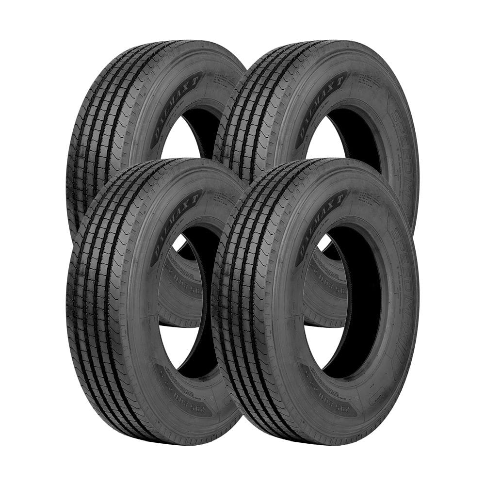 Jogo 4 Pneus Speedmax Aro 22.5 Dalmax T 295/80R22.5 152/149M 18 Lonas