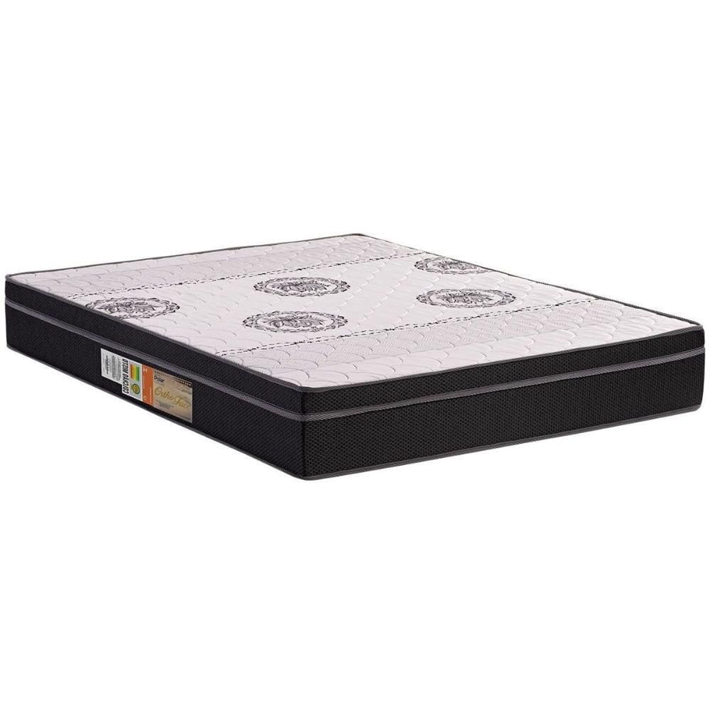 Colchão Casal Ortopédico D28 / EP Anatômico Orthoface Firme Euro Pillow Brown (138x188x25) - Polar