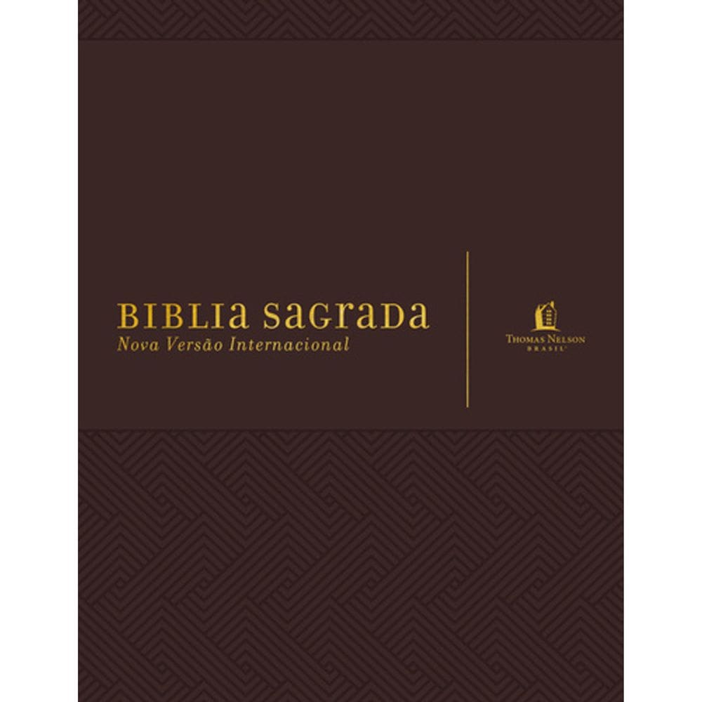 Bíblia NVI, Couro Soft, Marrom, Com Espaço para Anotações, Leitura Perfeita