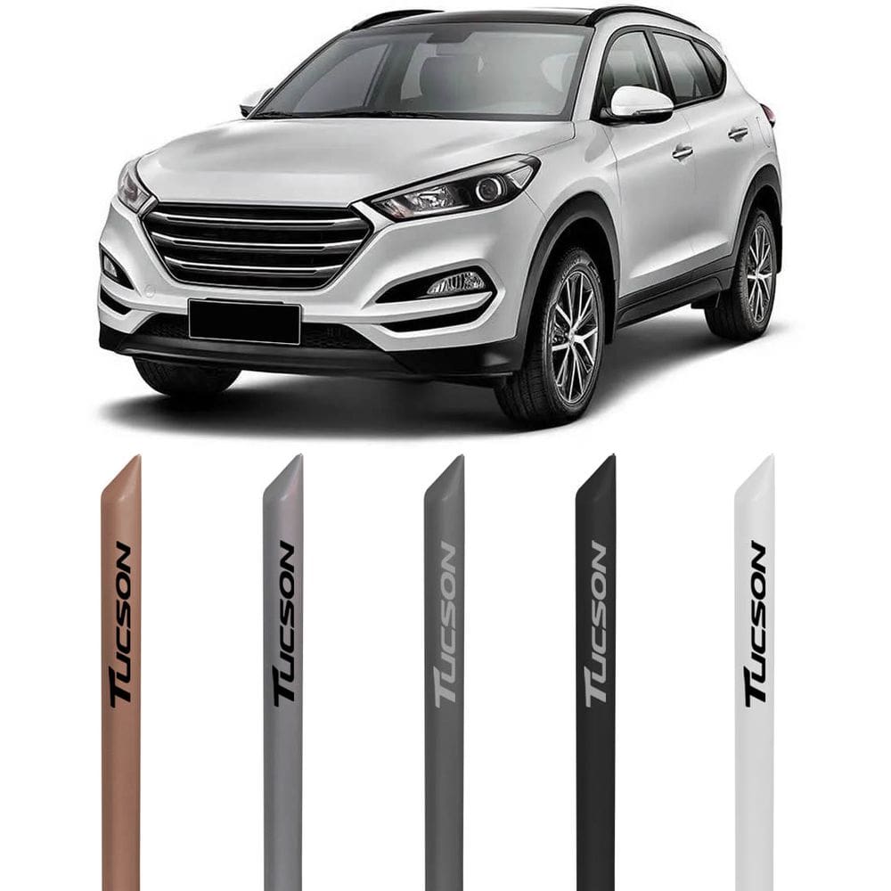 Jogo Friso Lateral Pintado Hyundai New Tucson 2016 2017 2018 2019 2020
