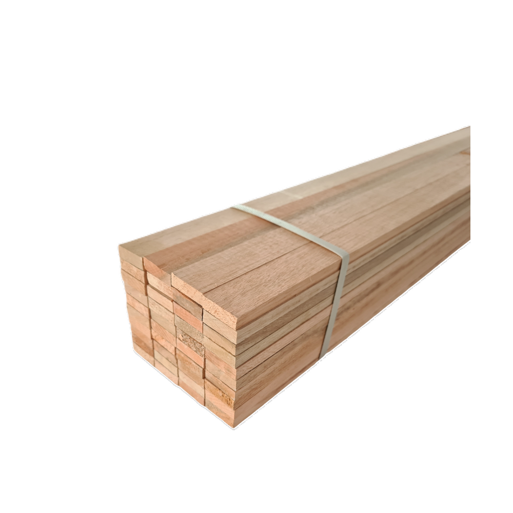 40 Ripas/Sarrafos de 1x3x100 cm Madeira de Eucalipto