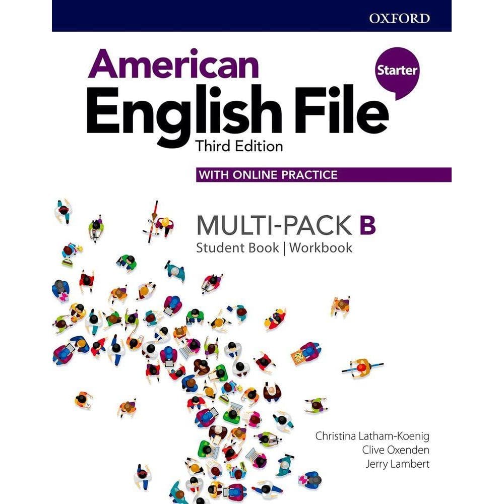 American English File Starter B - Multi-Pack (Student Book With Workbook And Online Practice) - Third Edition