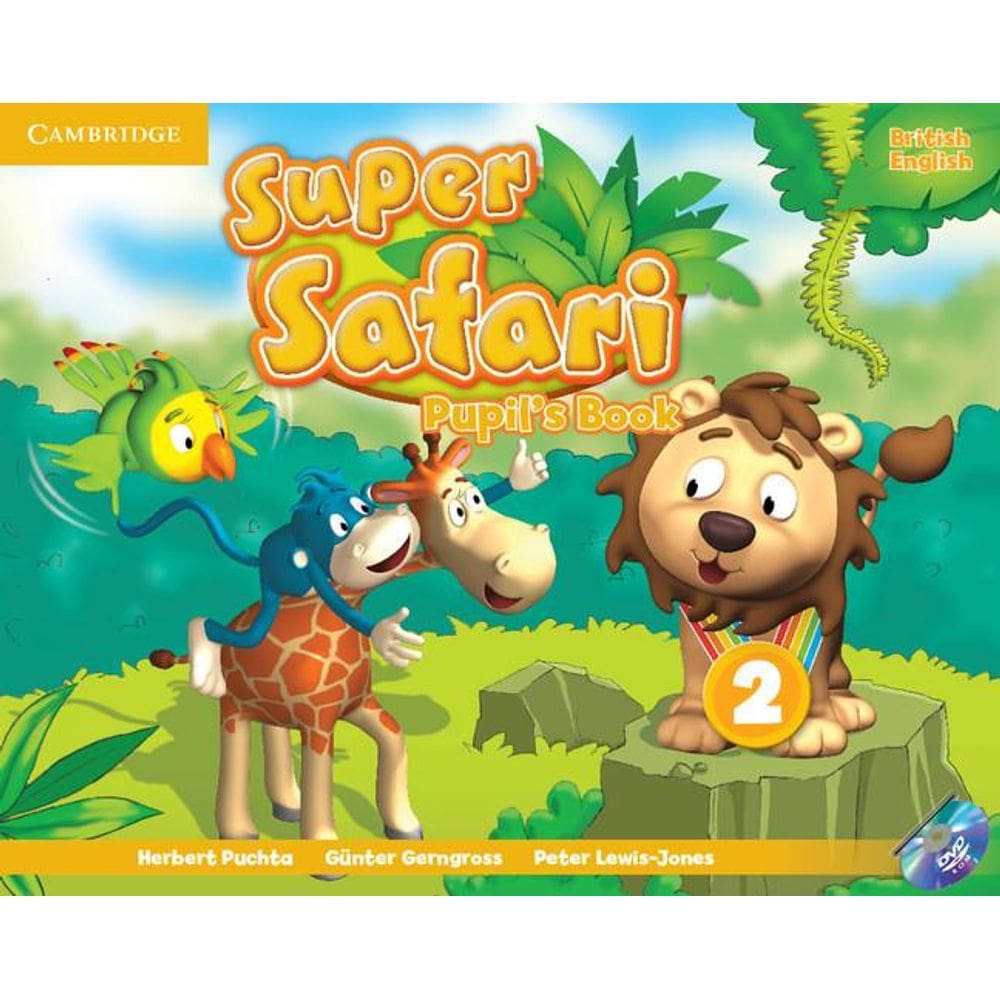 Super Safari 2 - Pupil`s Book With Dvd-ROM