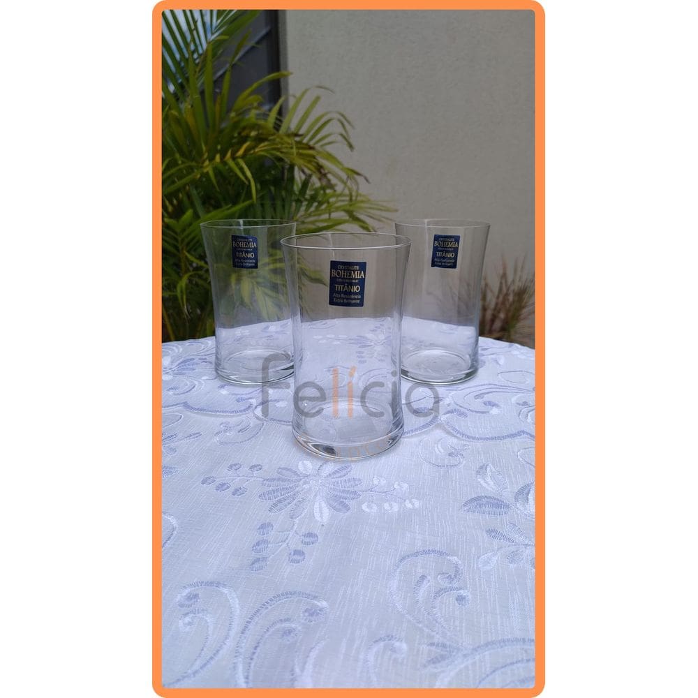 Copo em Cristal Ecológico Buteo 420ml 06 unid - Bohemia