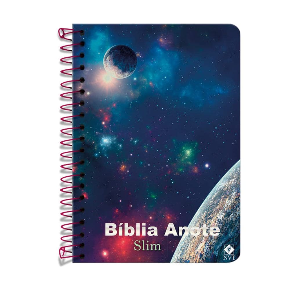 Bíblia Sagrada - Anote - Espiral - Slim - Planetas