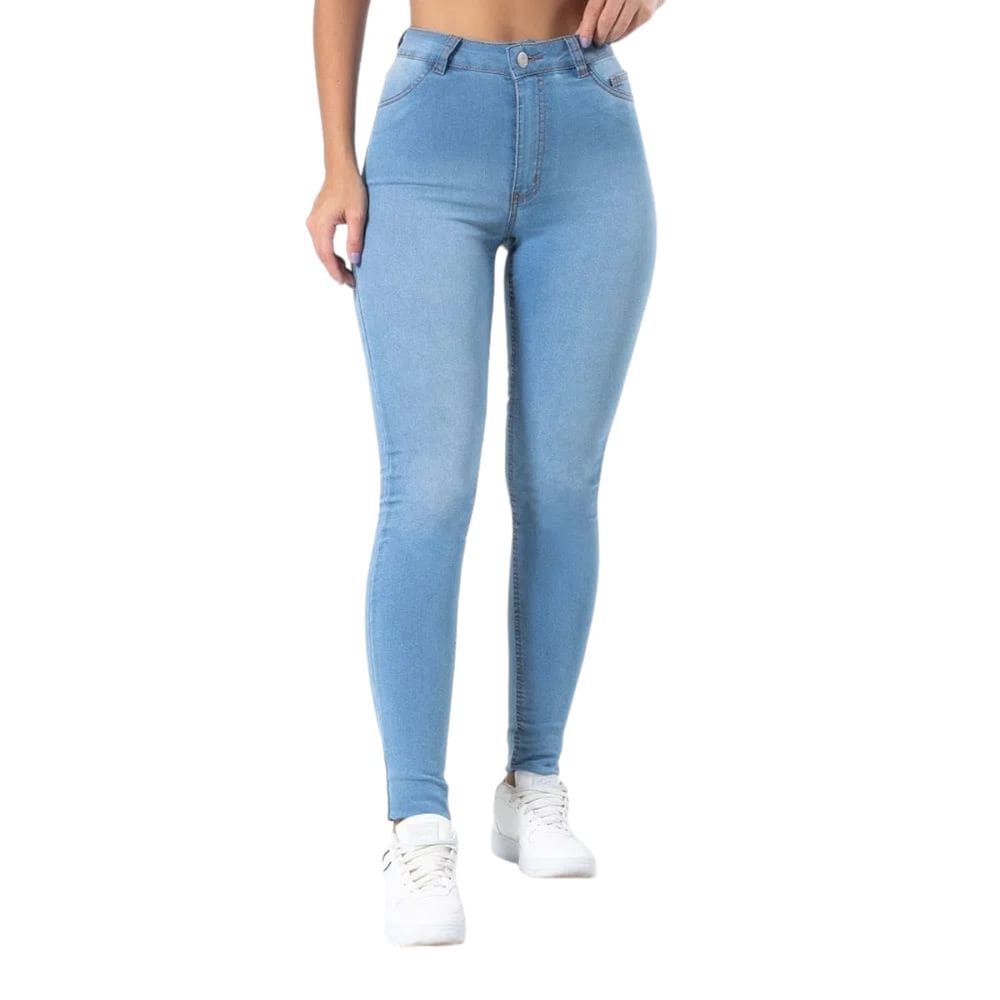 Calça Hot Pant Feminina Azul Lady Rock