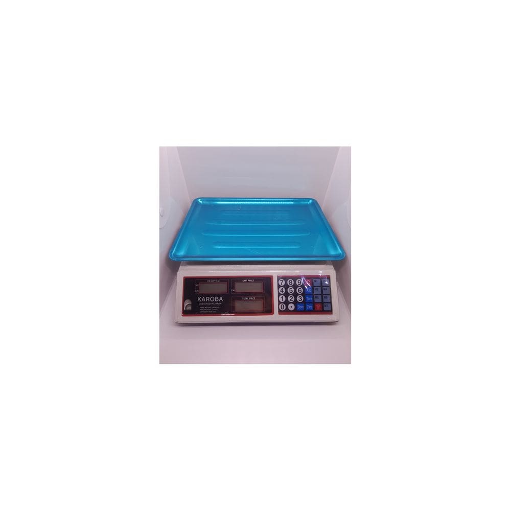 Balança eletrônica digital Karoba 2 40kg alimentada por bateria