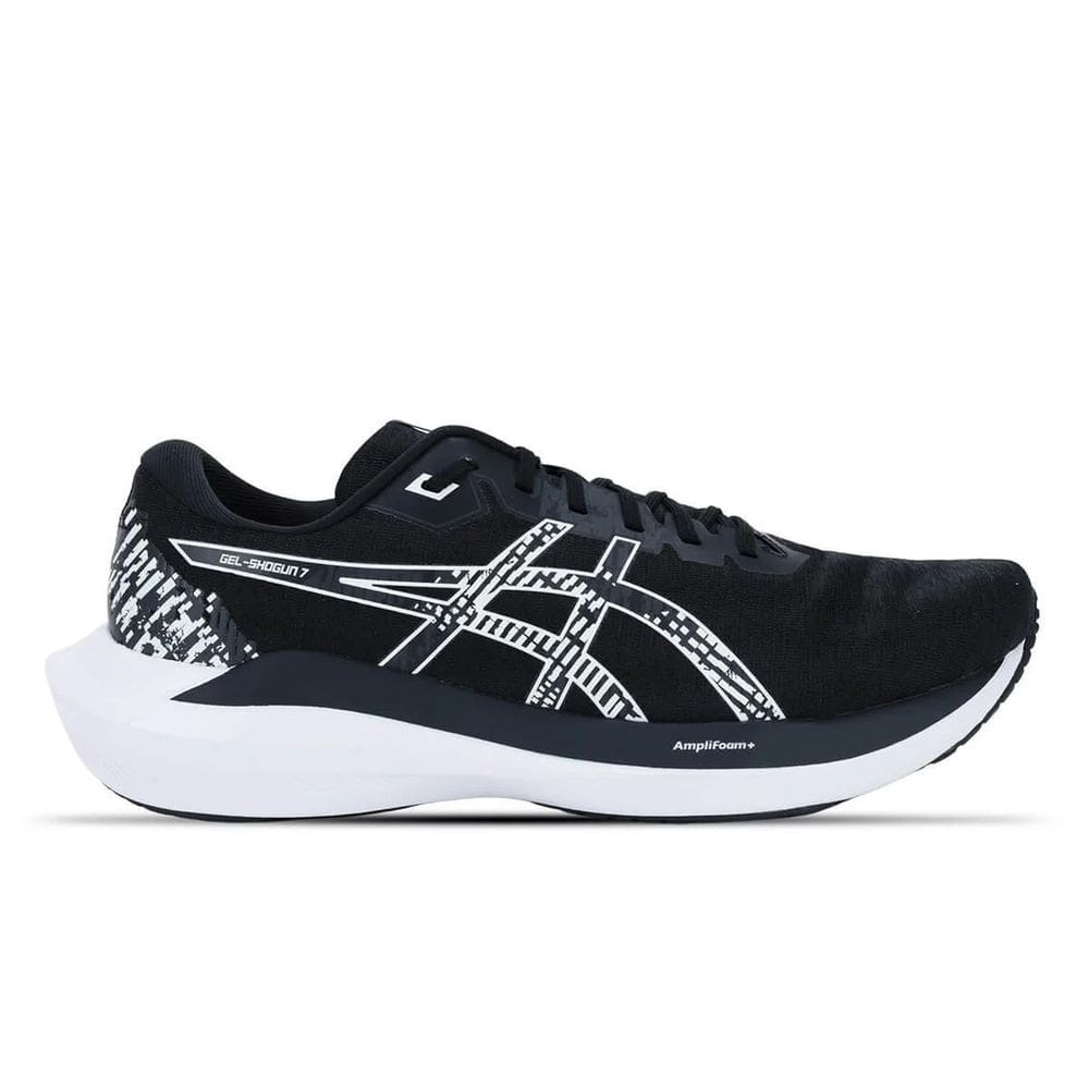 Tênis Asics Gel-Shogun 7 Masculino - Preto e Branco