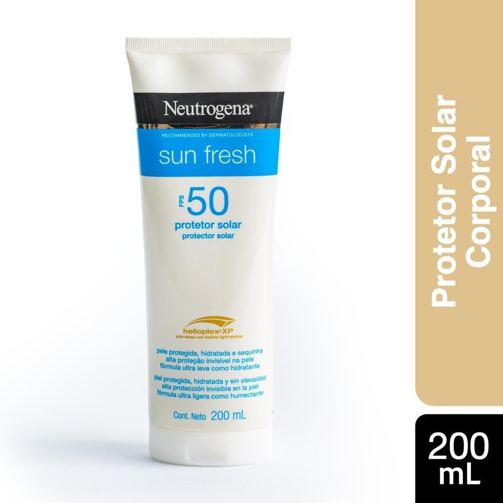 Protetor Solar Corporal Neutrogena Sun Fresh FPS50 200ml