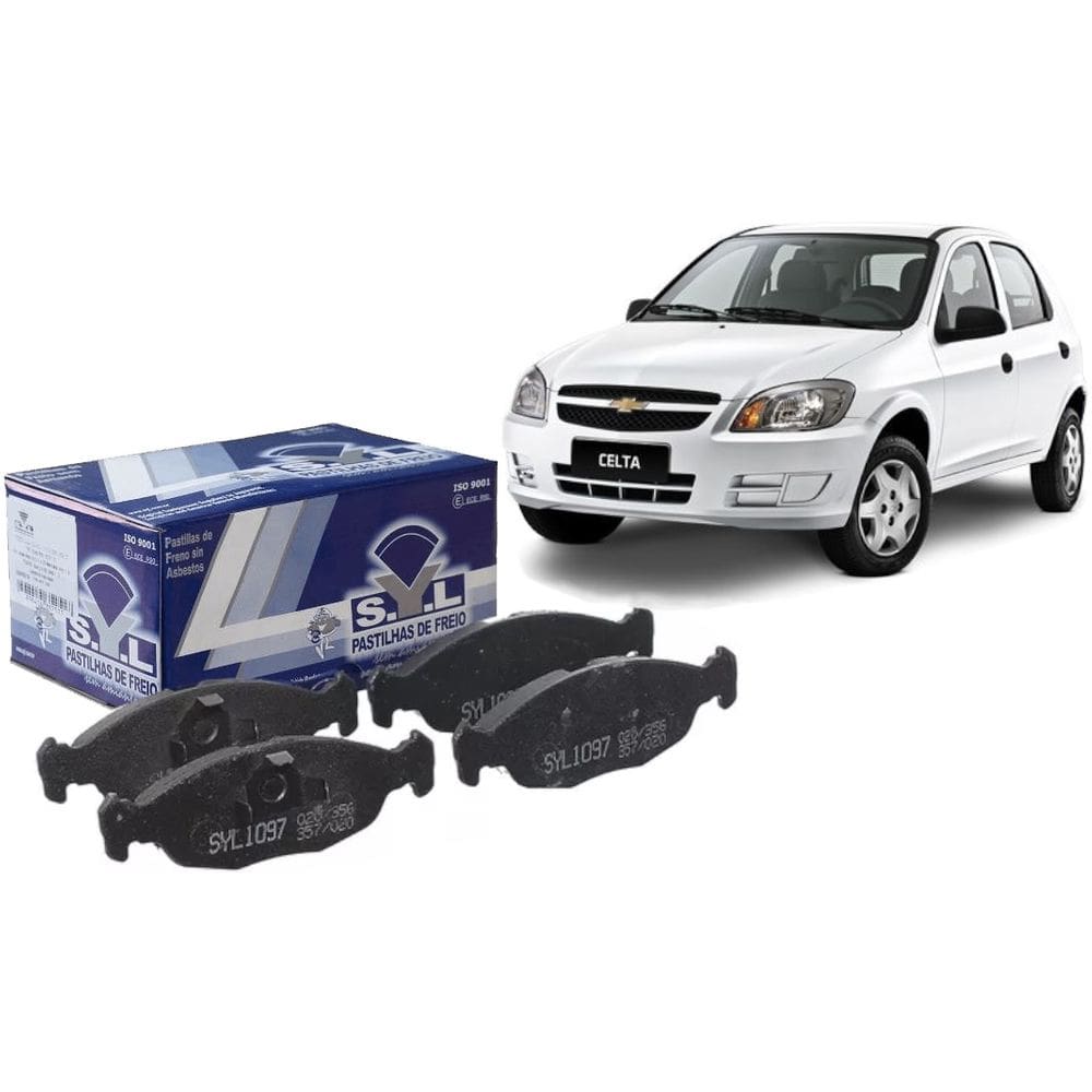 Pastilha De Freio Dianteira Celta Corsa Prisma Classic Agile