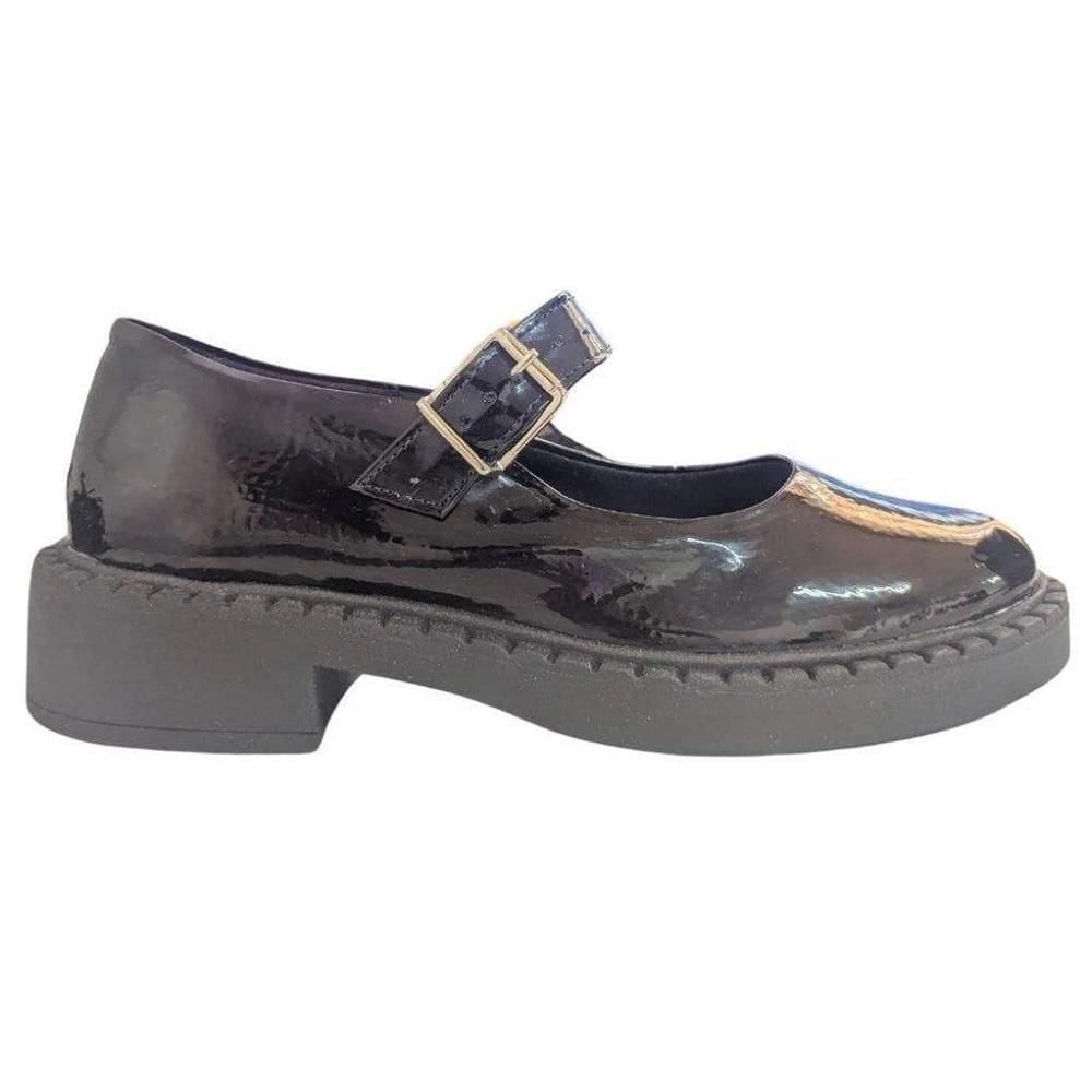 Sapato Boneca Sua Cia Salto Bloco Verniz 8308.15365