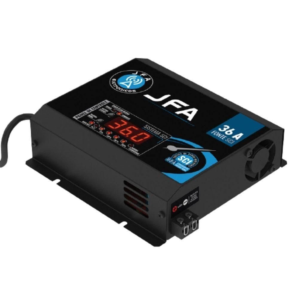 Fonte Carregador De Bateria Jfa 36a Bivolt Automatico (7898554806963)